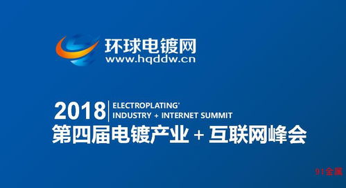 2018第四屆電鍍產業 互聯網峰會 中國式創新,挑戰與機遇已來