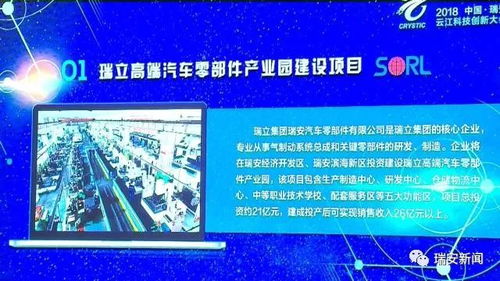 2018中國 瑞安云江科技創(chuàng)新大會丨16個大項目 5個大資本等進行集中簽約